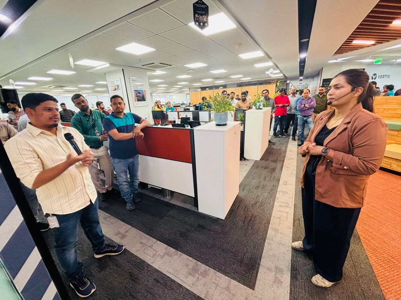 Employee wellness session