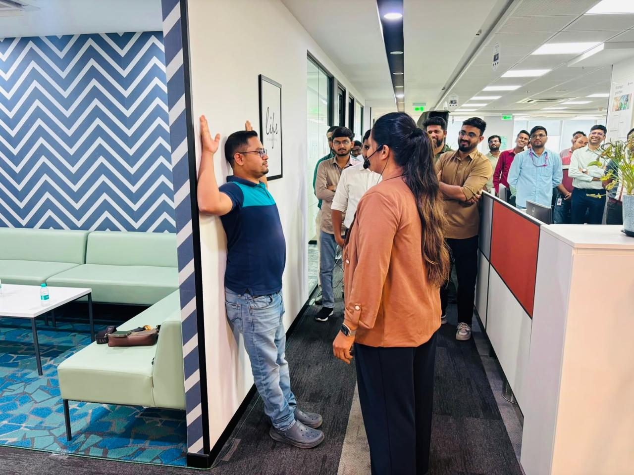 Posture analysis corporate session